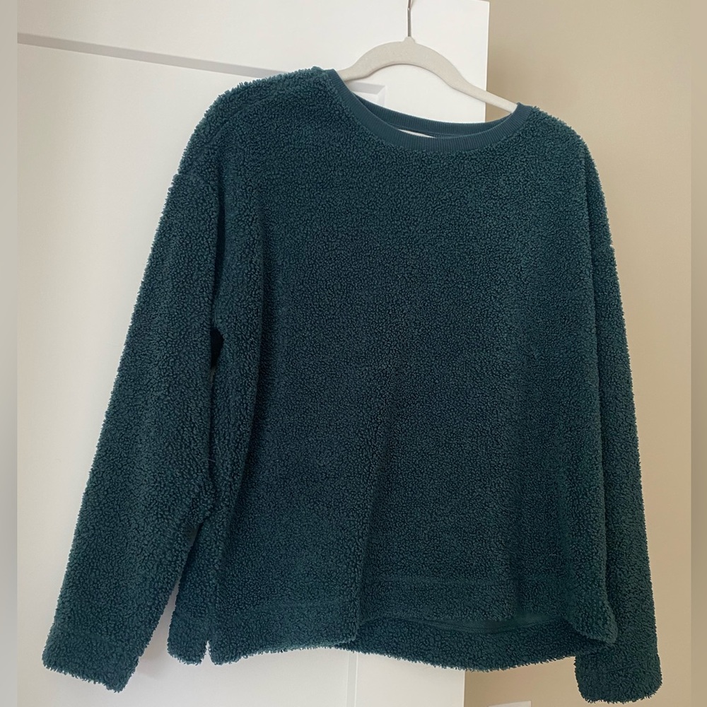 Loft | Sherpa Crew Neck | M